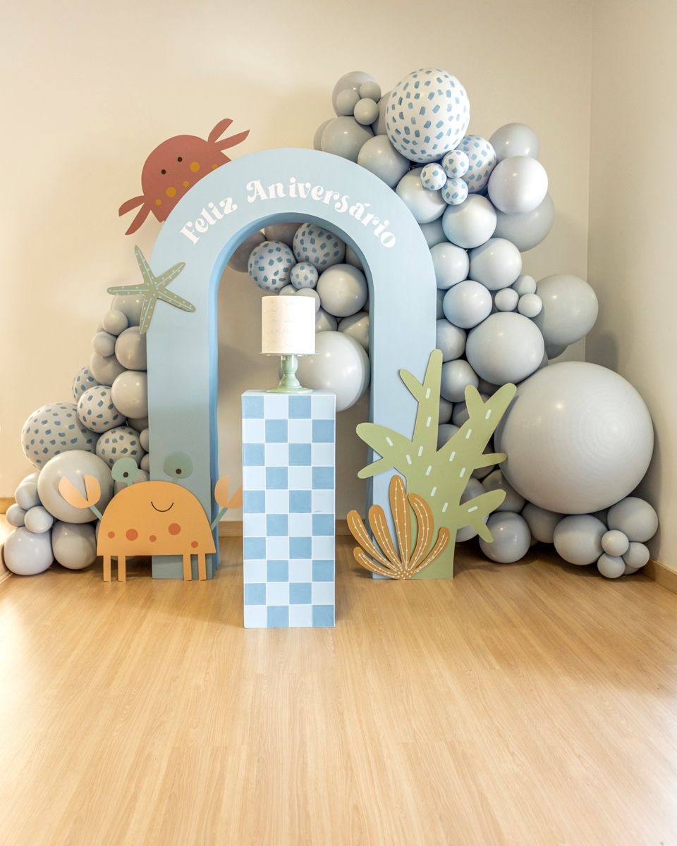 Under the Sea Crab Backdrop