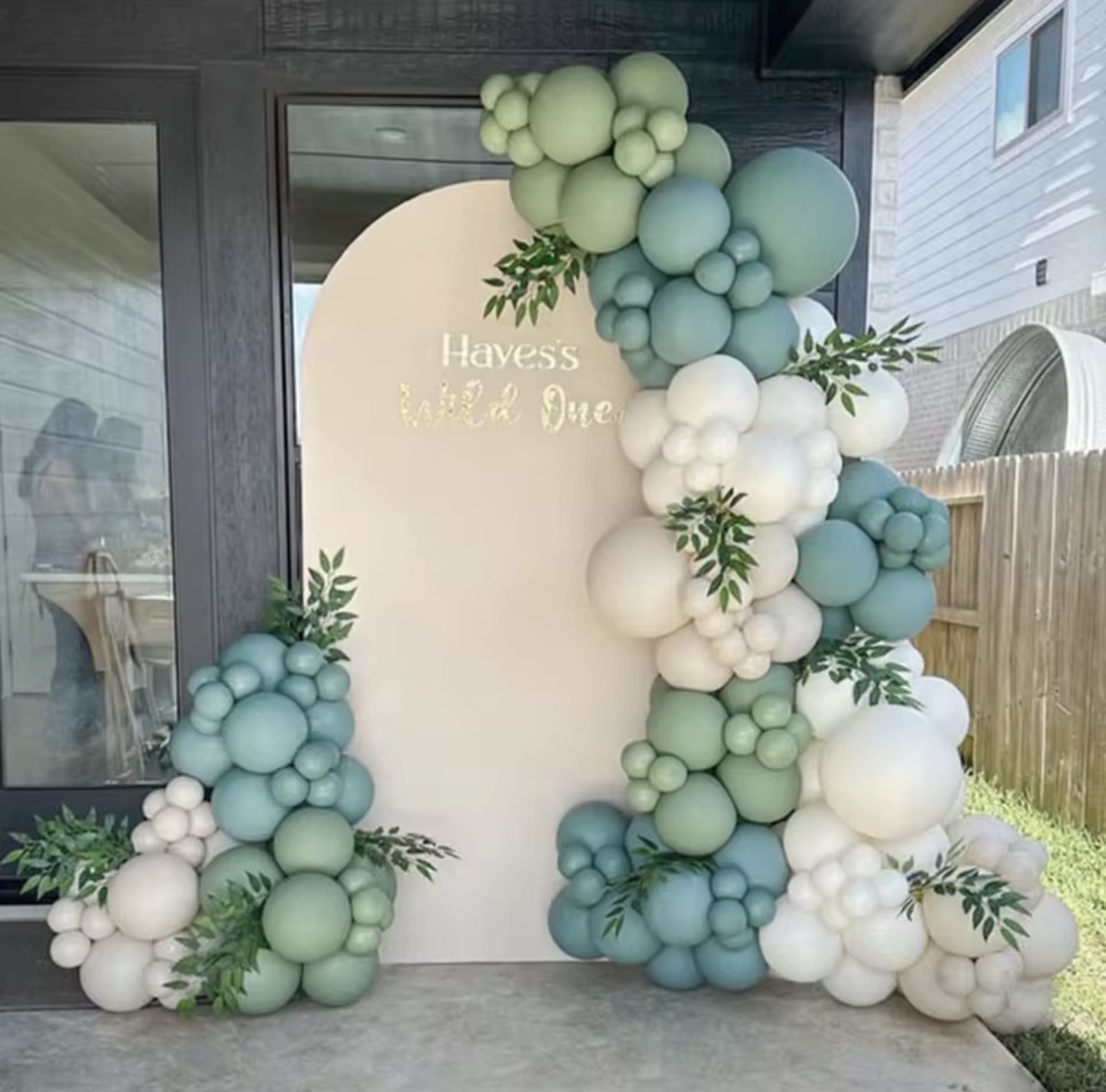 Neutral Sage & Cream Backdrop
