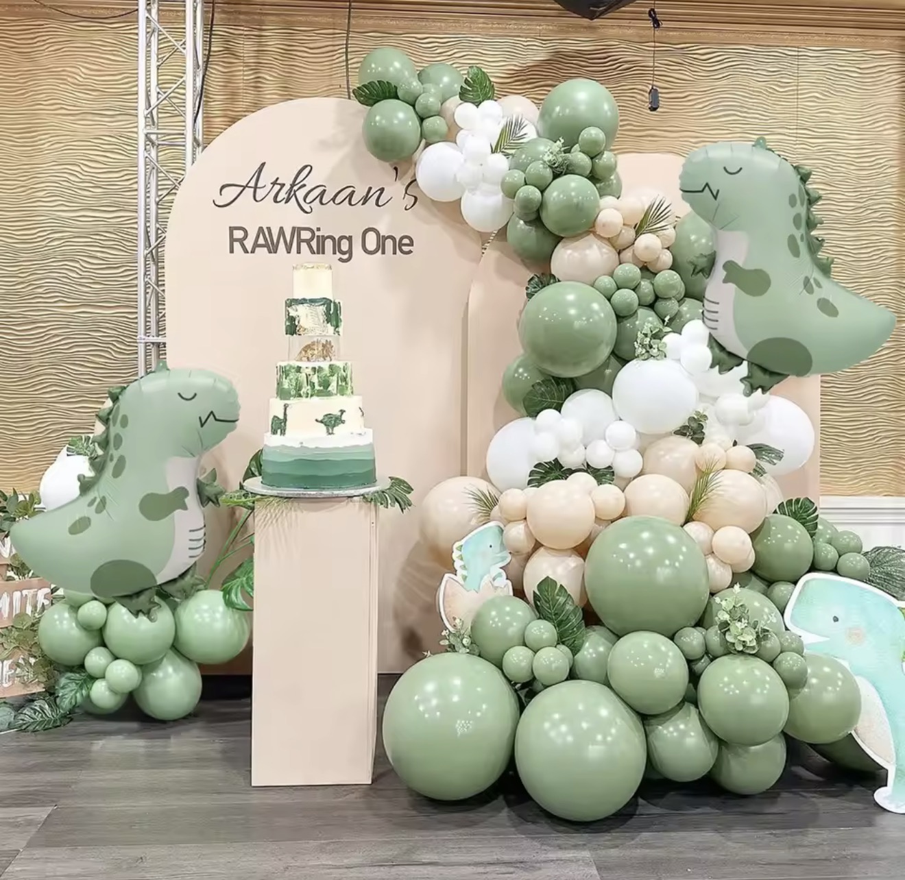 Dinosaur Theme Backdrop