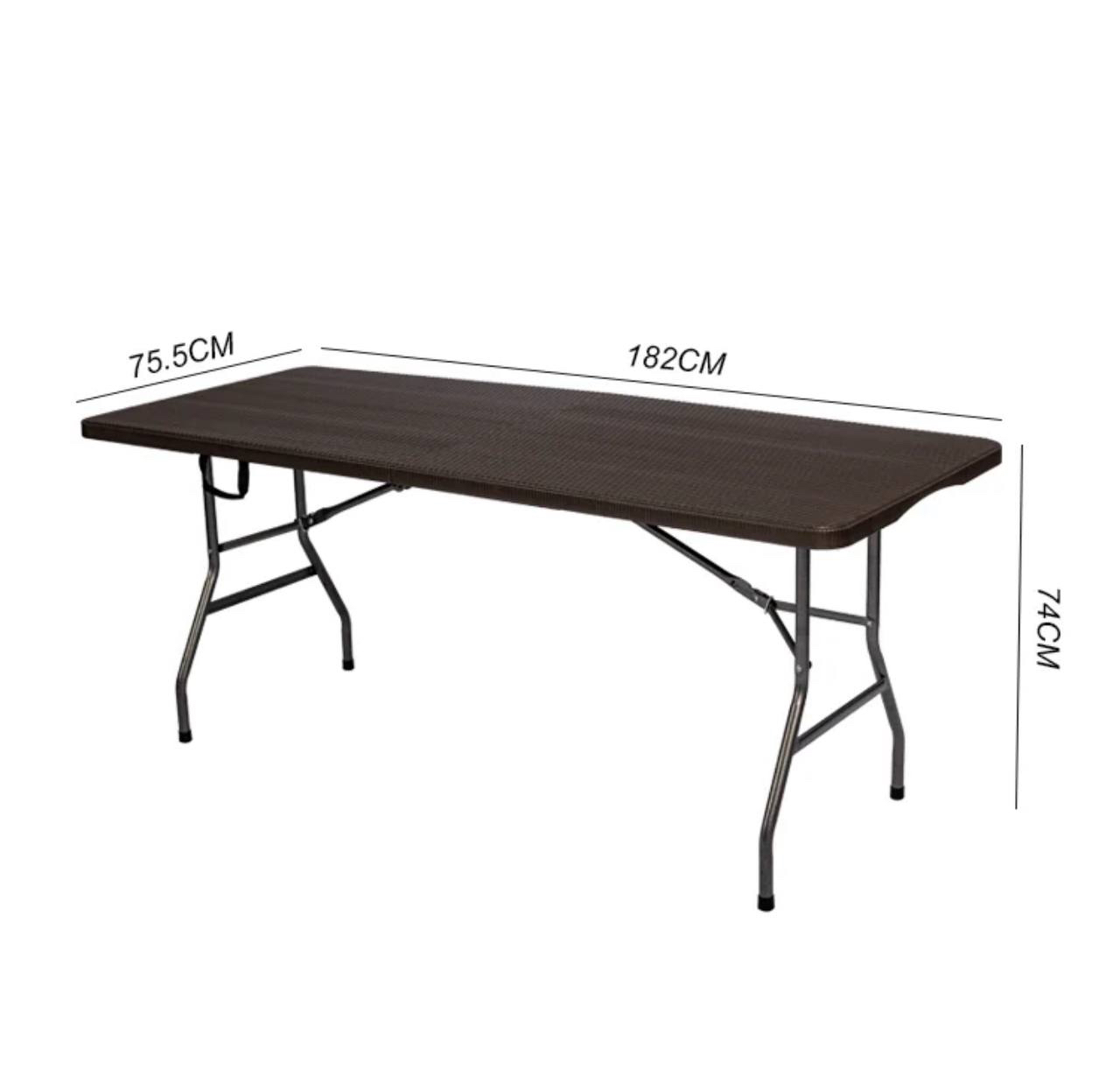 Rectangular Folding Table (6–8 Guests)